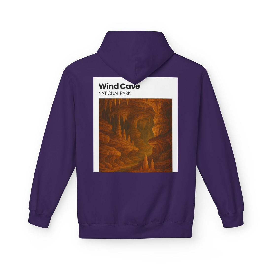 Wind Cave National Park Hoodie | Cave Artwork Pullover
