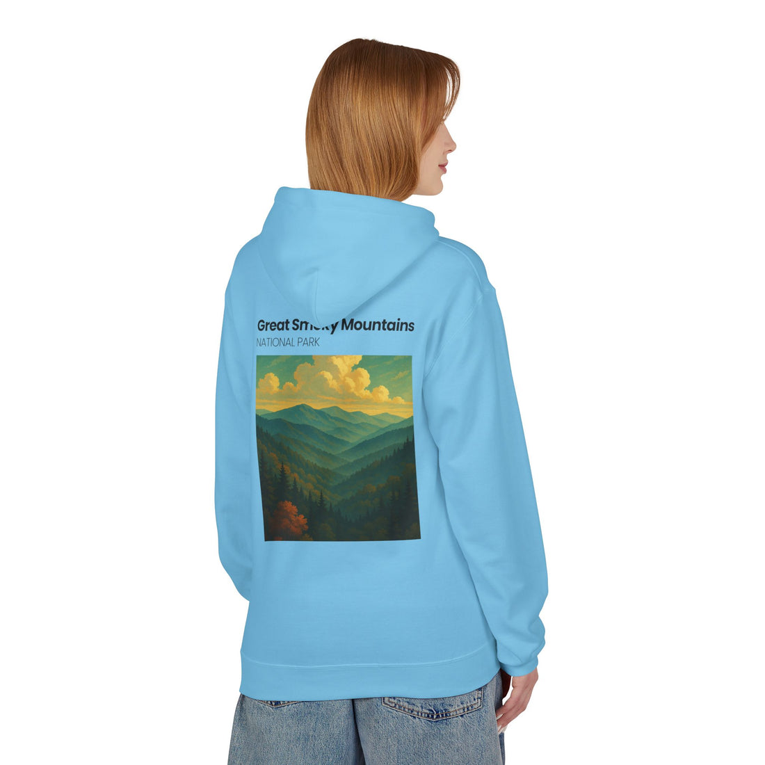 Great Smoky Mountains landscape hoodie | National Park pullover