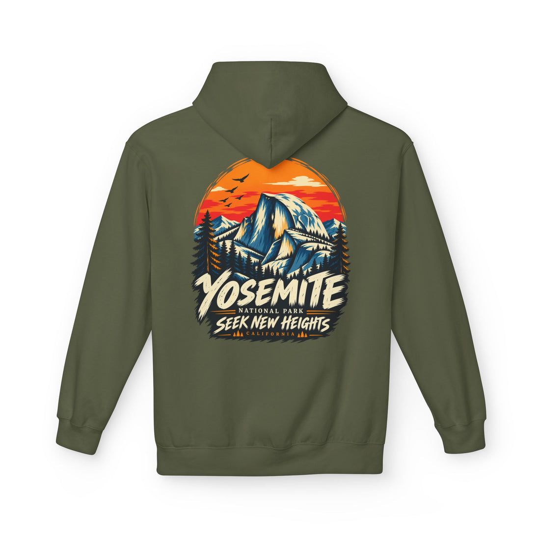 Yosemite National Park Half Dome – Seek New Heights Hoodie