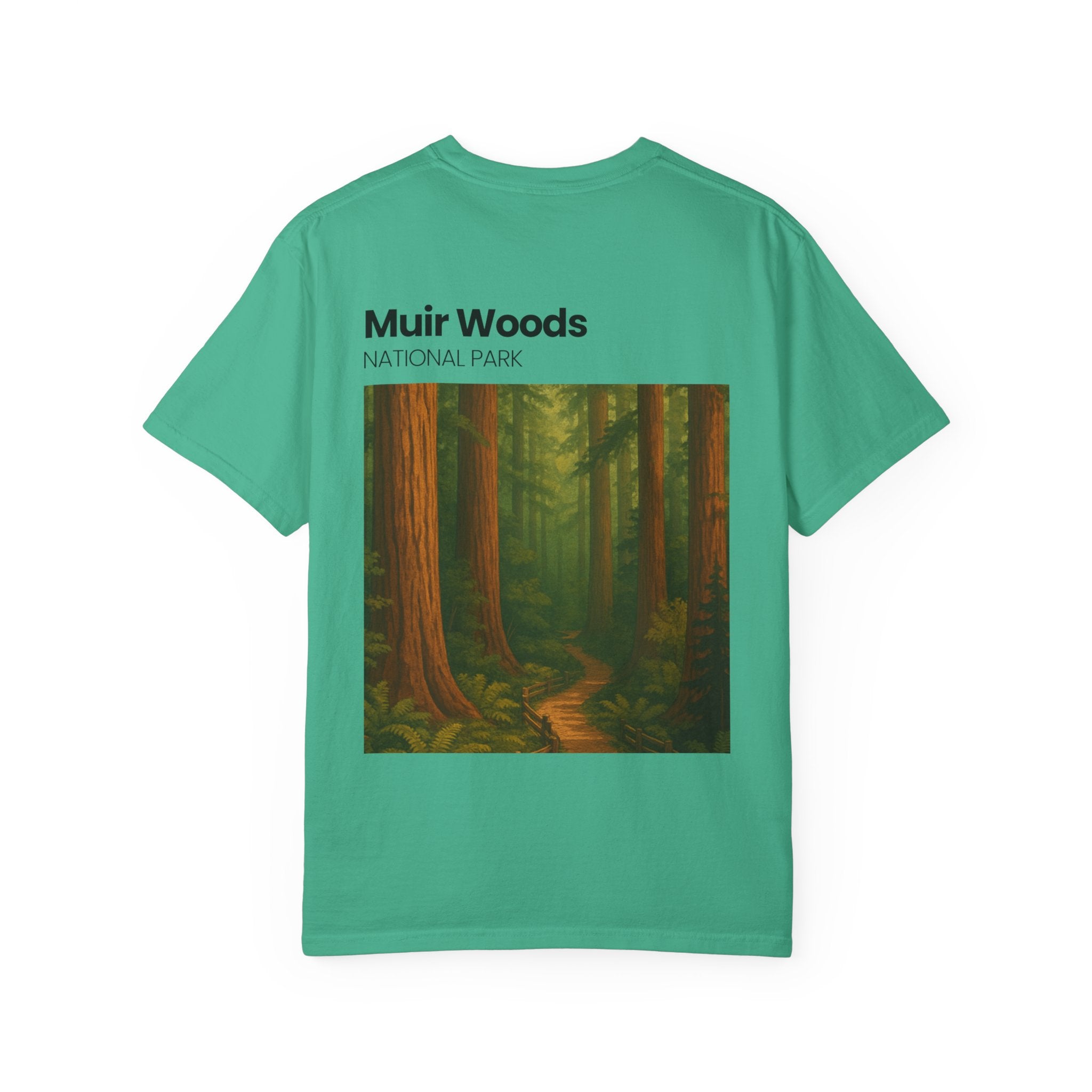 Muir Woods National Park forest trail T-Shirt | Scenic nature tee