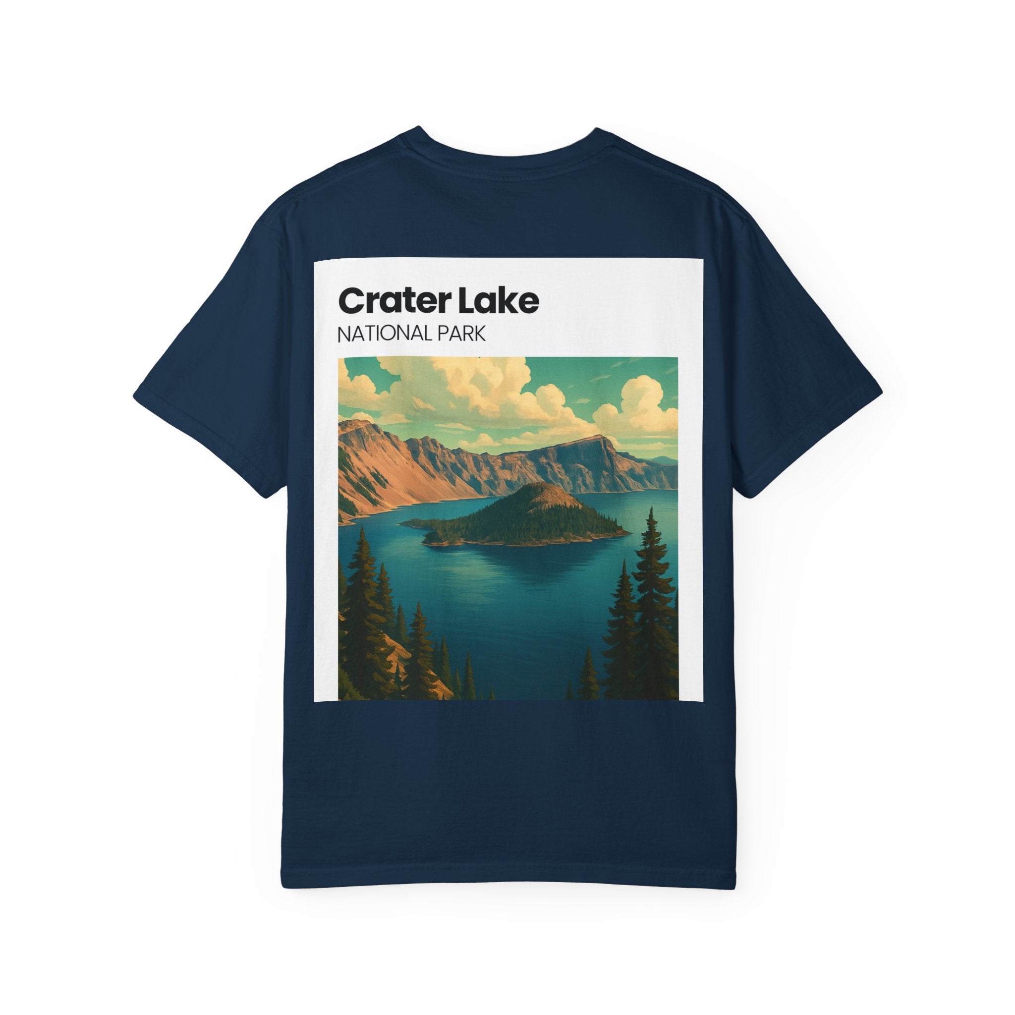 Crater Lake National Park Poster Tee | T-shirt