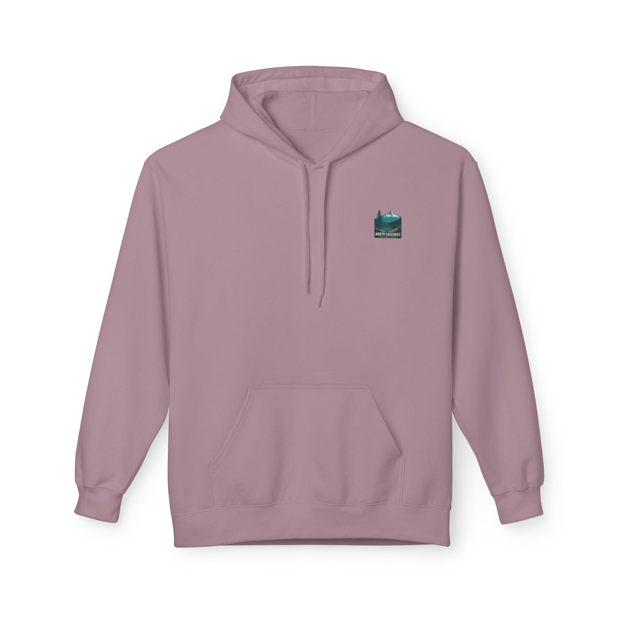 North Cascades National Park mountain art Hoodie | vintage landscape pullover