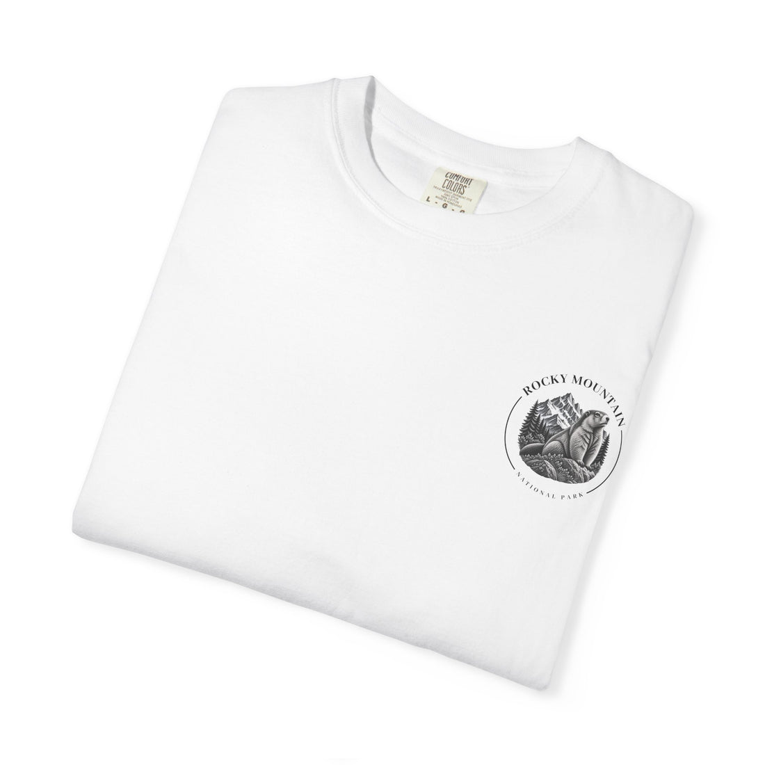 Rocky Mountain National Park Marmot Graphic T-Shirt