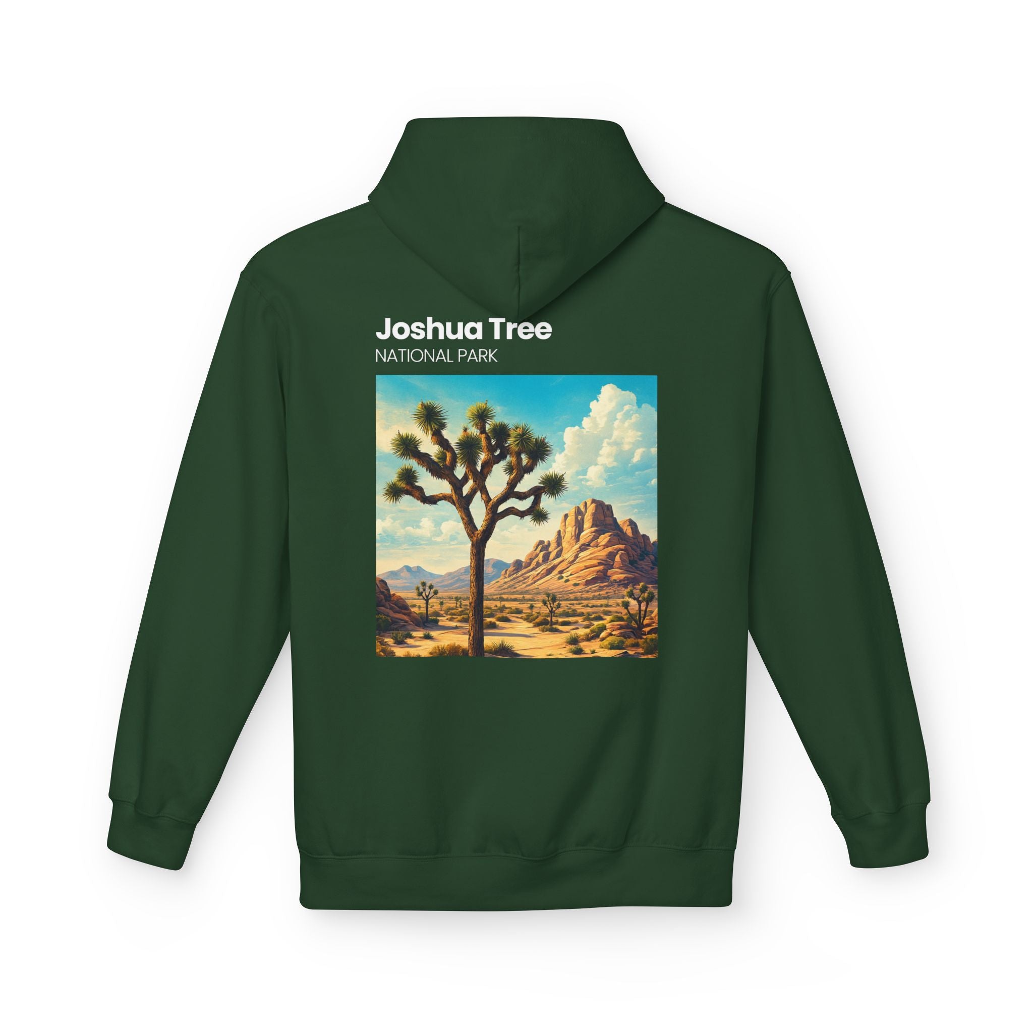 Joshua Tree National Park Hoodie | Vintage Desert Landscape