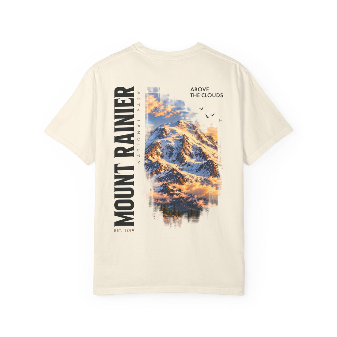 Mount Rainier National Park – Rainier Peak Graphic T-Shirt