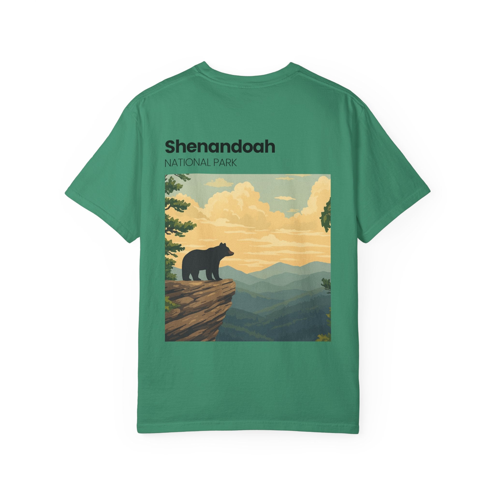 Shenandoah National Park Bear Graphic T-Shirt | Scenic Nature Design