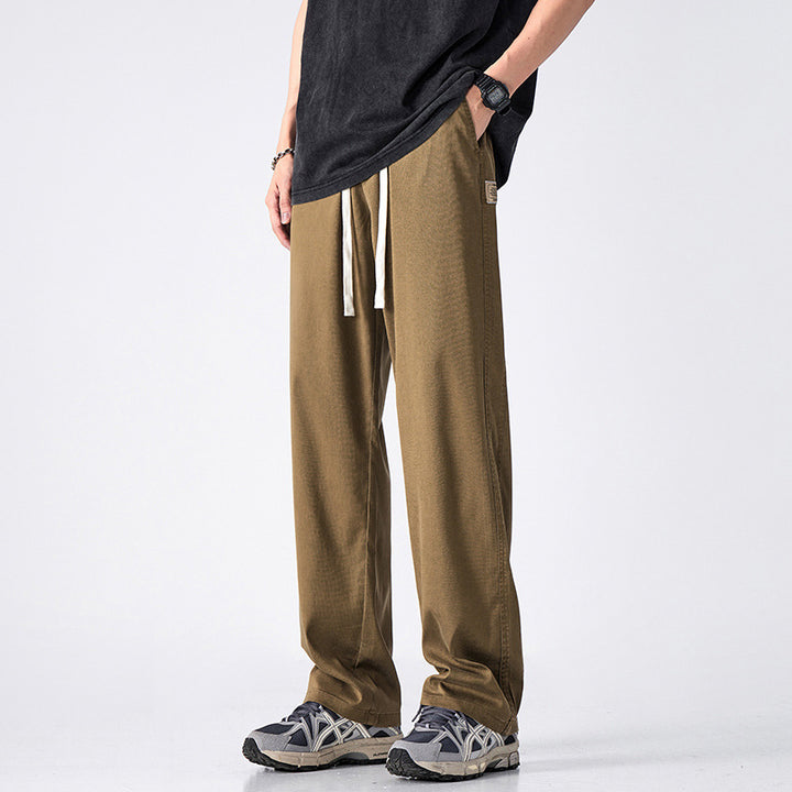 Fashion Men's Straight Casual Pants Men