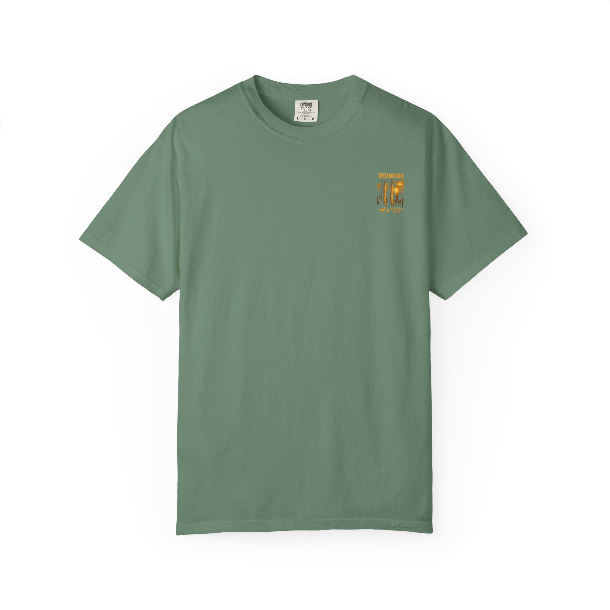 Redwood National Park landscape T-Shirt | Vintage nature scene