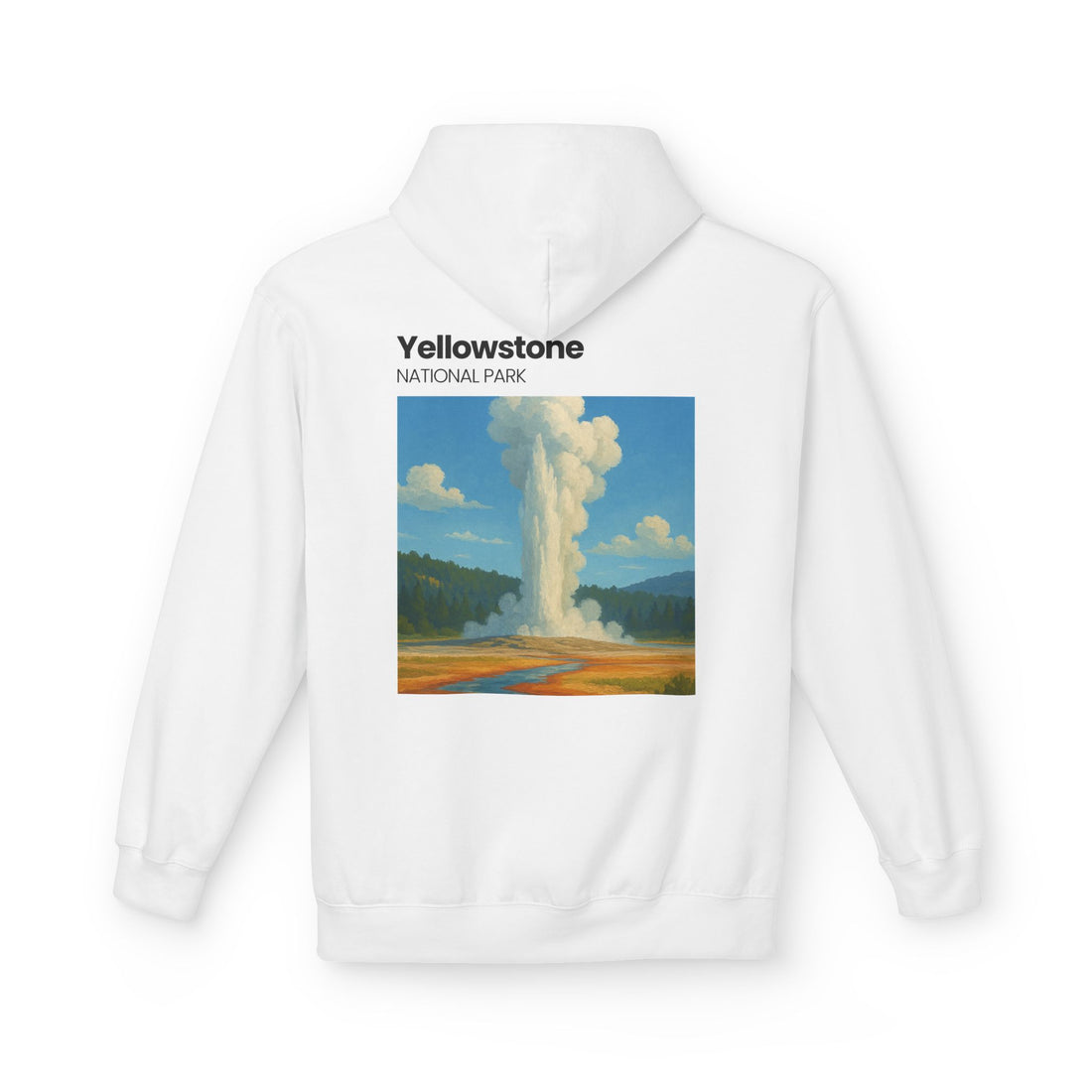 Yellowstone Geyser Hoodie | National Park Travel Pullover
