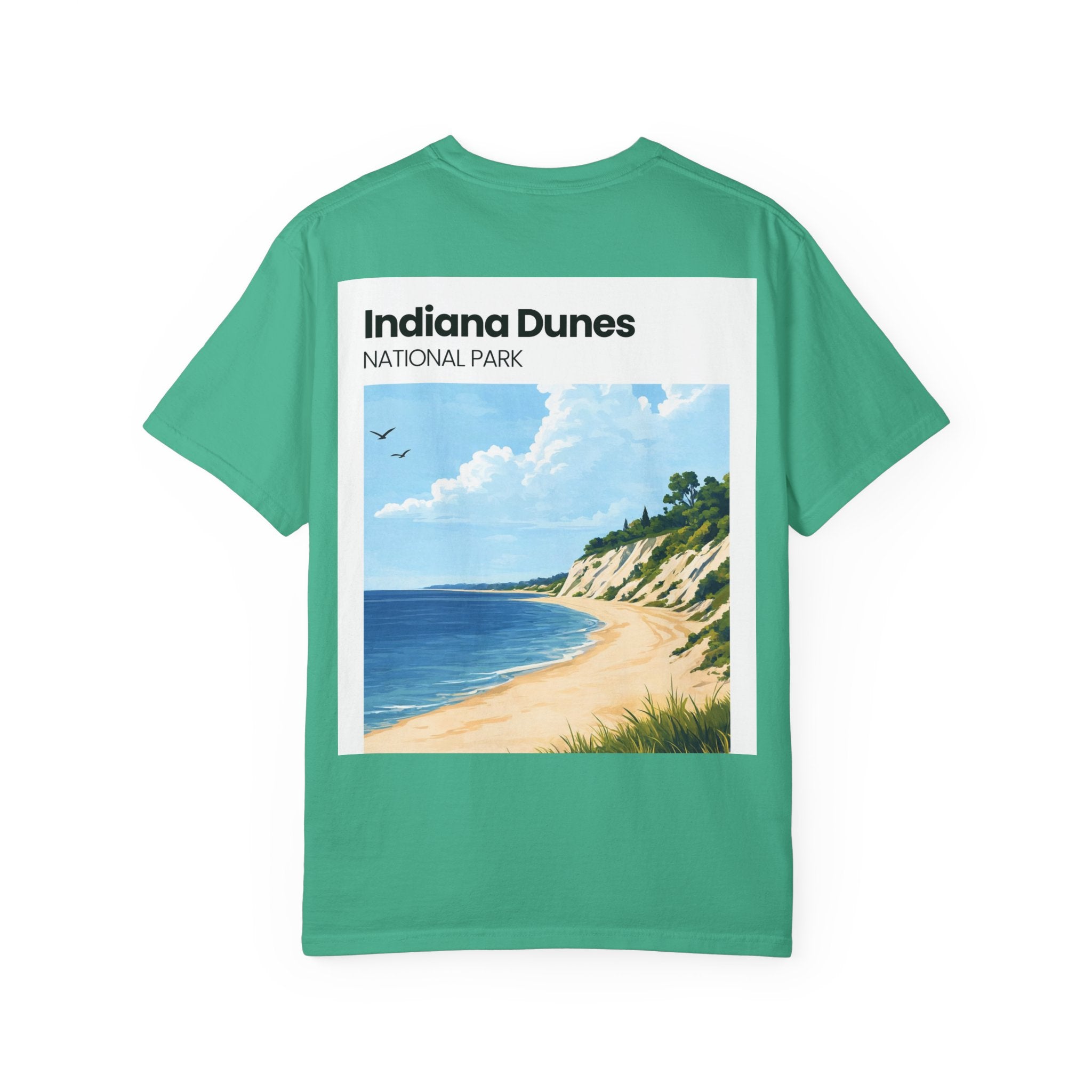 Indiana Dunes National Park Beach Scene T-Shirt | Scenic Nature Tee