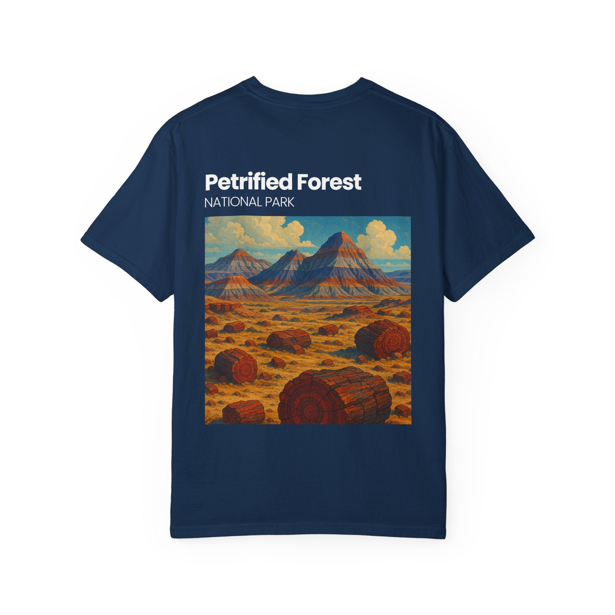 Petrified Forest National Park Poster T-shirt | Vintage Landscape Print
