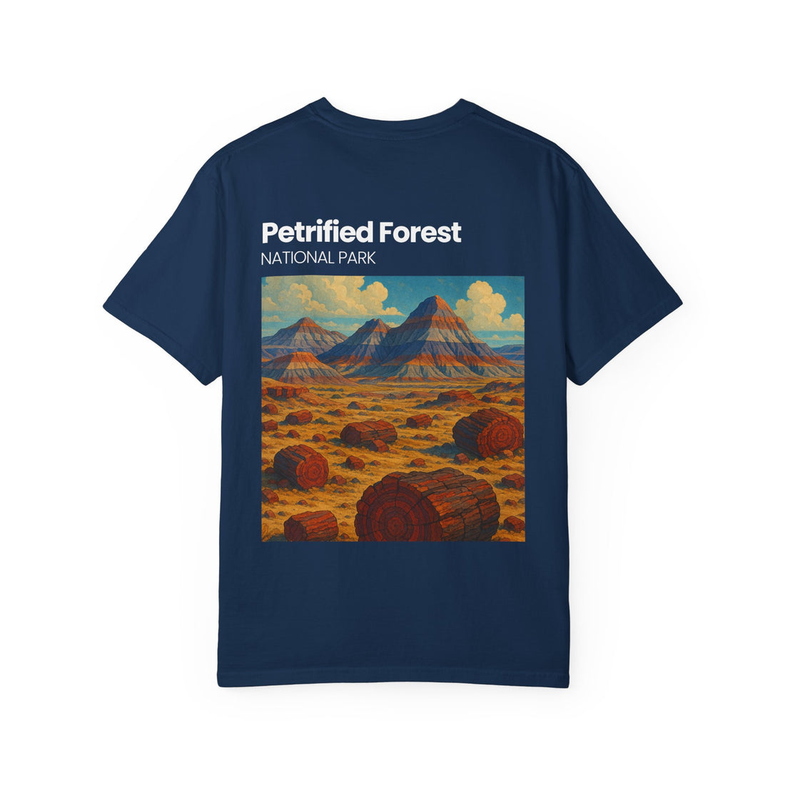 Petrified Forest National Park Poster T-shirt | Vintage Landscape Print