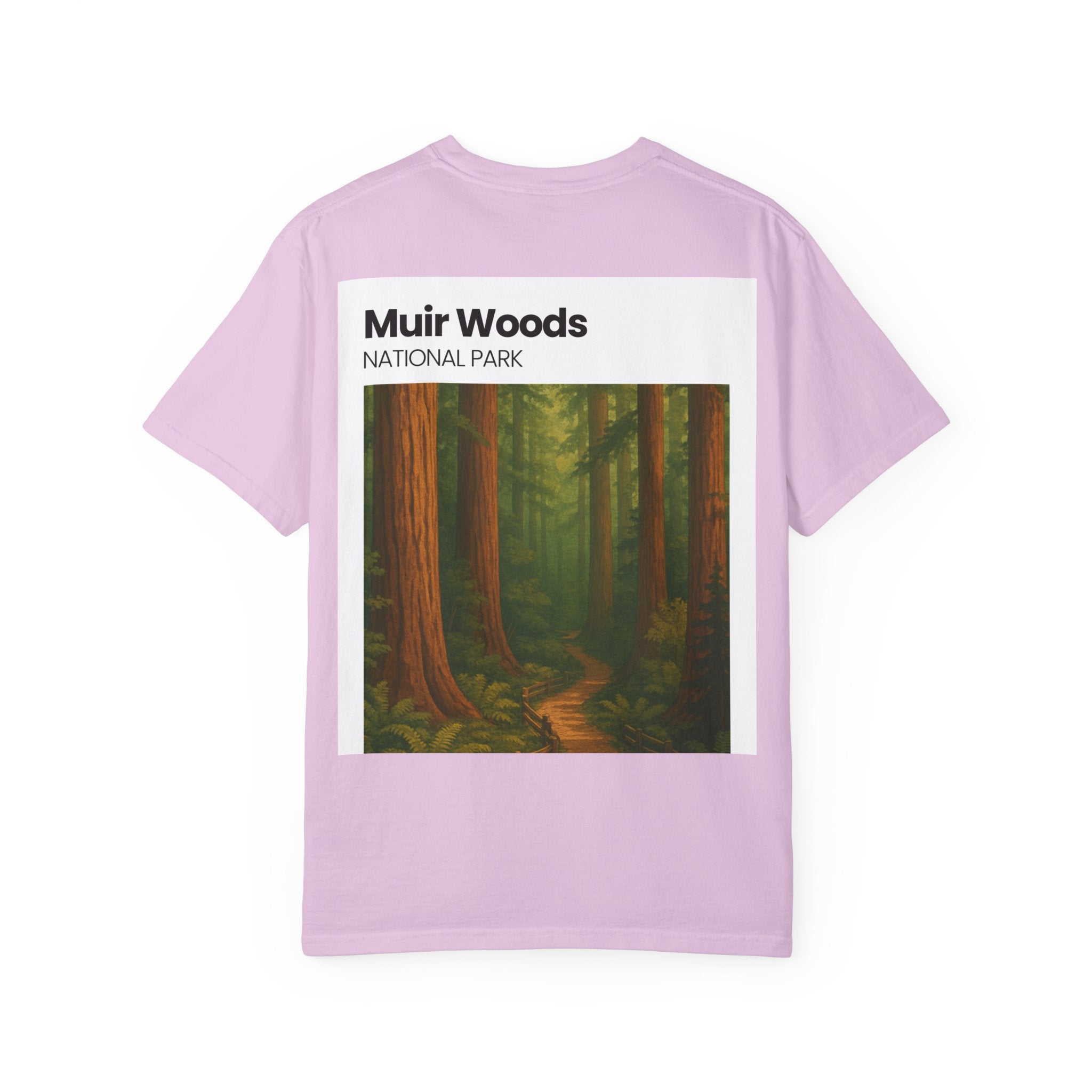 Muir Woods National Park forest trail T-Shirt | Scenic nature tee