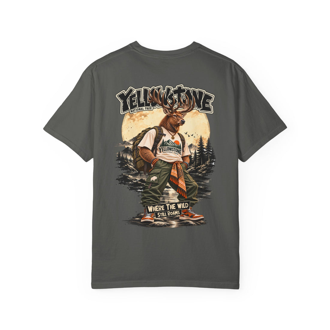 Yellowstone Elk – Where the Wild Still Roams T-Shirt