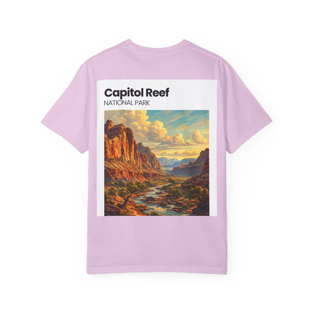 Capitol Reef National Park landscape T-Shirt | Scenic Utah canyon tee