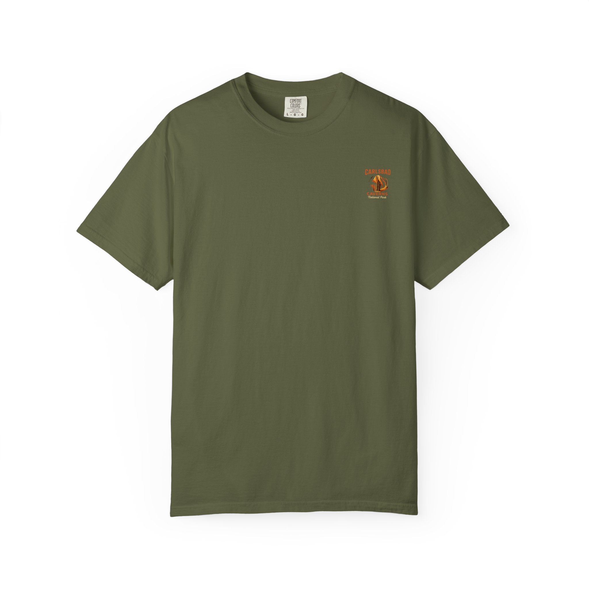 Carlsbad Caverns National Park Cave Art T-Shirt | Stalactite Stalagmite Print