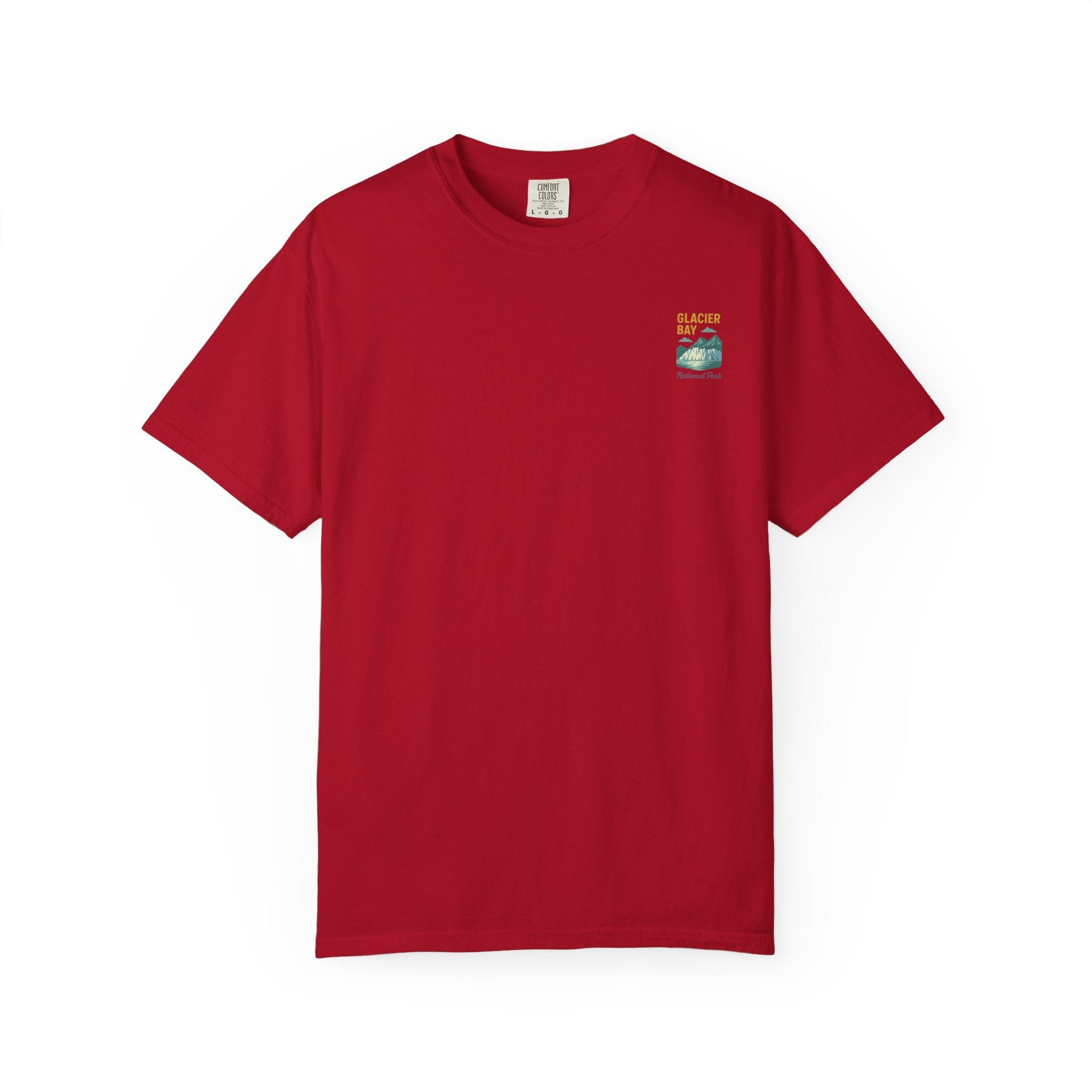 Glacier Bay National Park landscape T-shirt | Vintage mountain lake tee