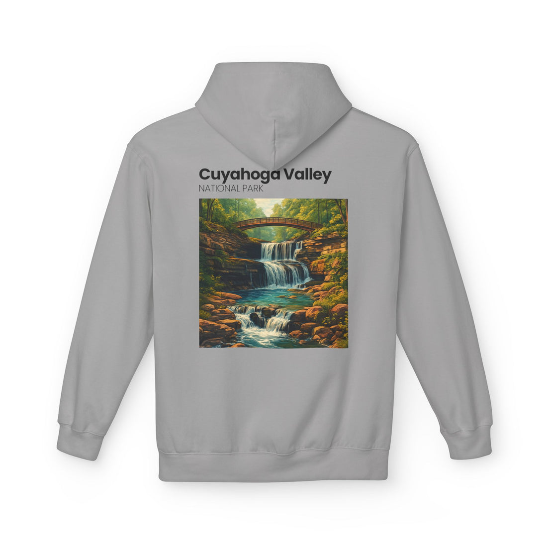 Cuyahoga Valley Waterfall Hoodie | National Park Nature Sweatshirt