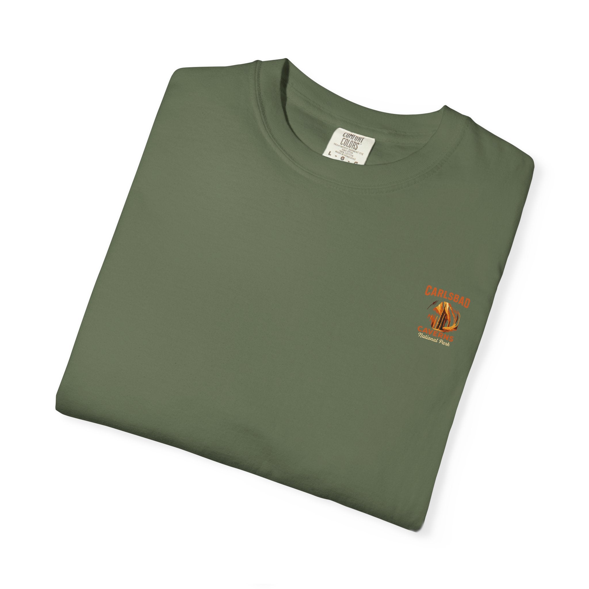 Carlsbad Caverns National Park Cave Art T-Shirt | Stalactite Stalagmite Print