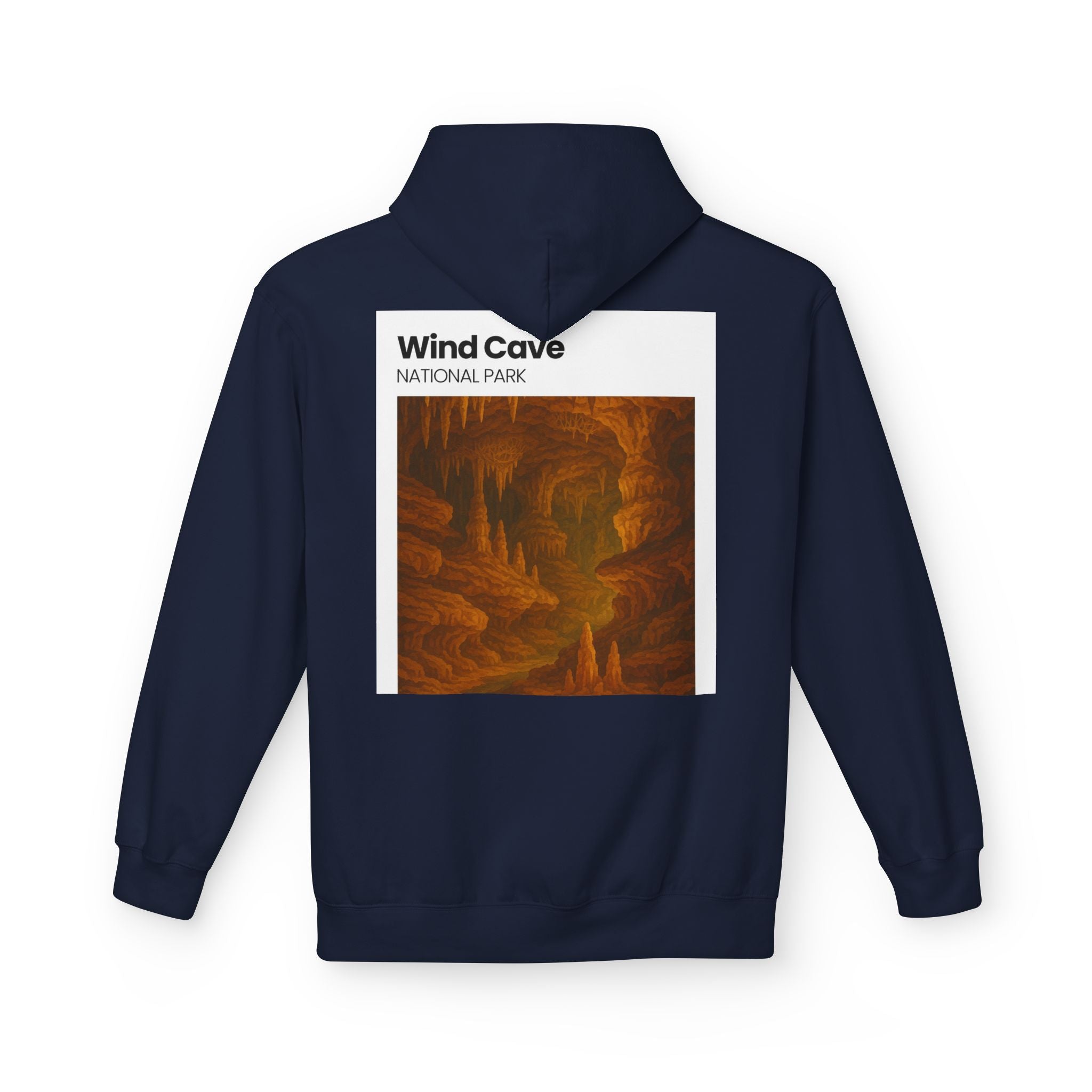 Wind Cave National Park Hoodie | Cave Artwork Pullover