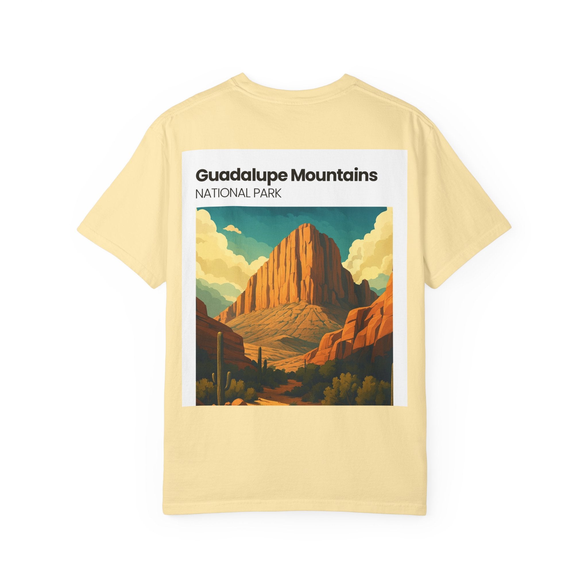 Guadalupe Mountains National Park T-Shirt | Desert Landscape Poster Tee