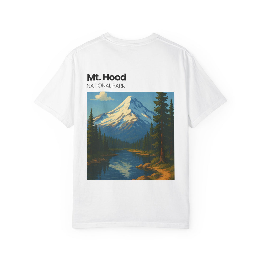 Mt. Hood National Park mountain landscape T-Shirt | vintage nature tee