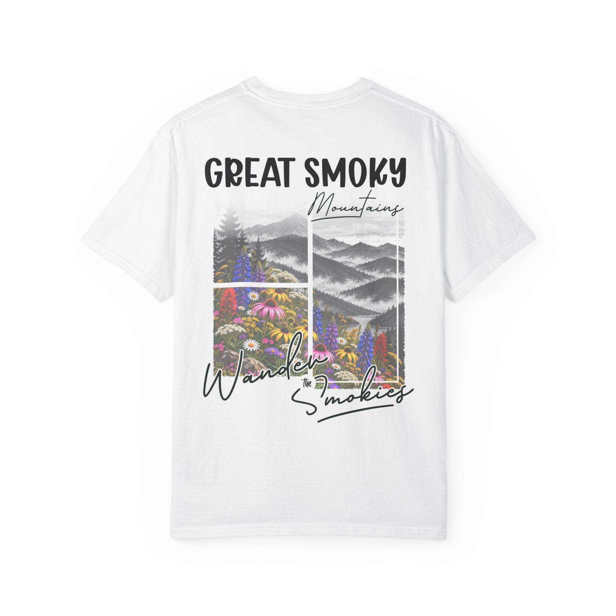 Great Smoky Mountains Wildflowers Graphic T-Shirt