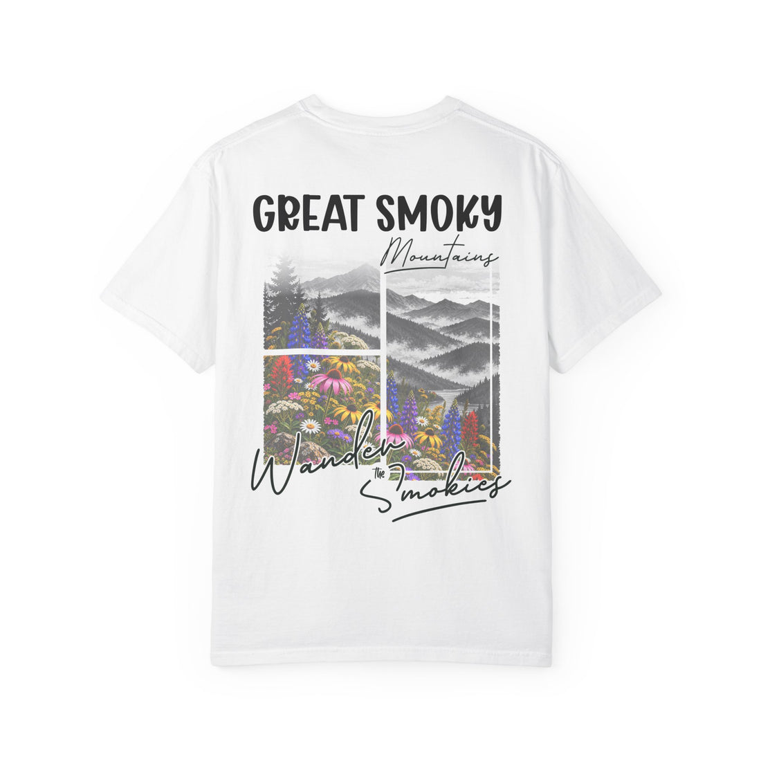 Great Smoky Mountains Wildflowers Graphic T-Shirt