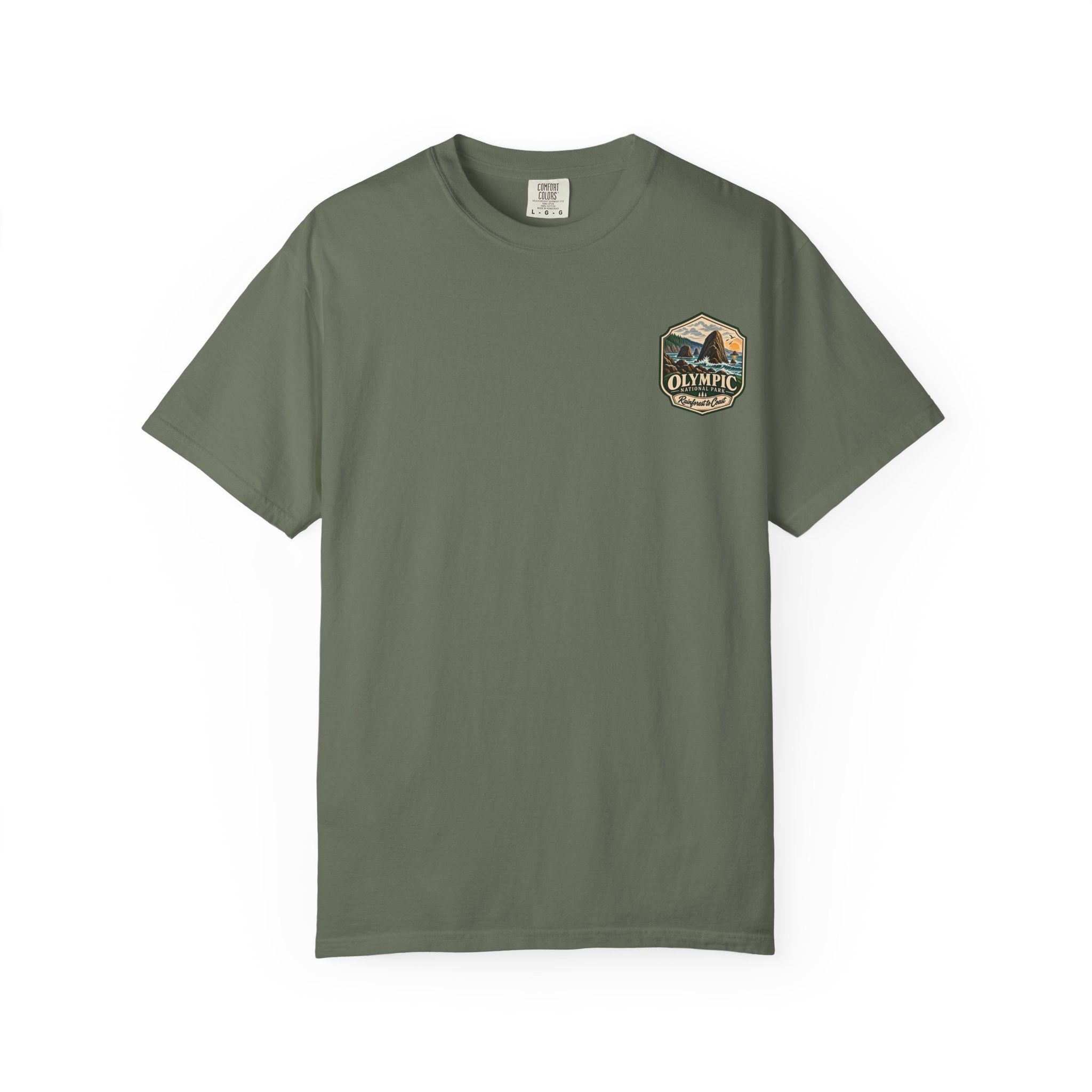 Olympic National Park Sea Stacks Graphic T-Shirt