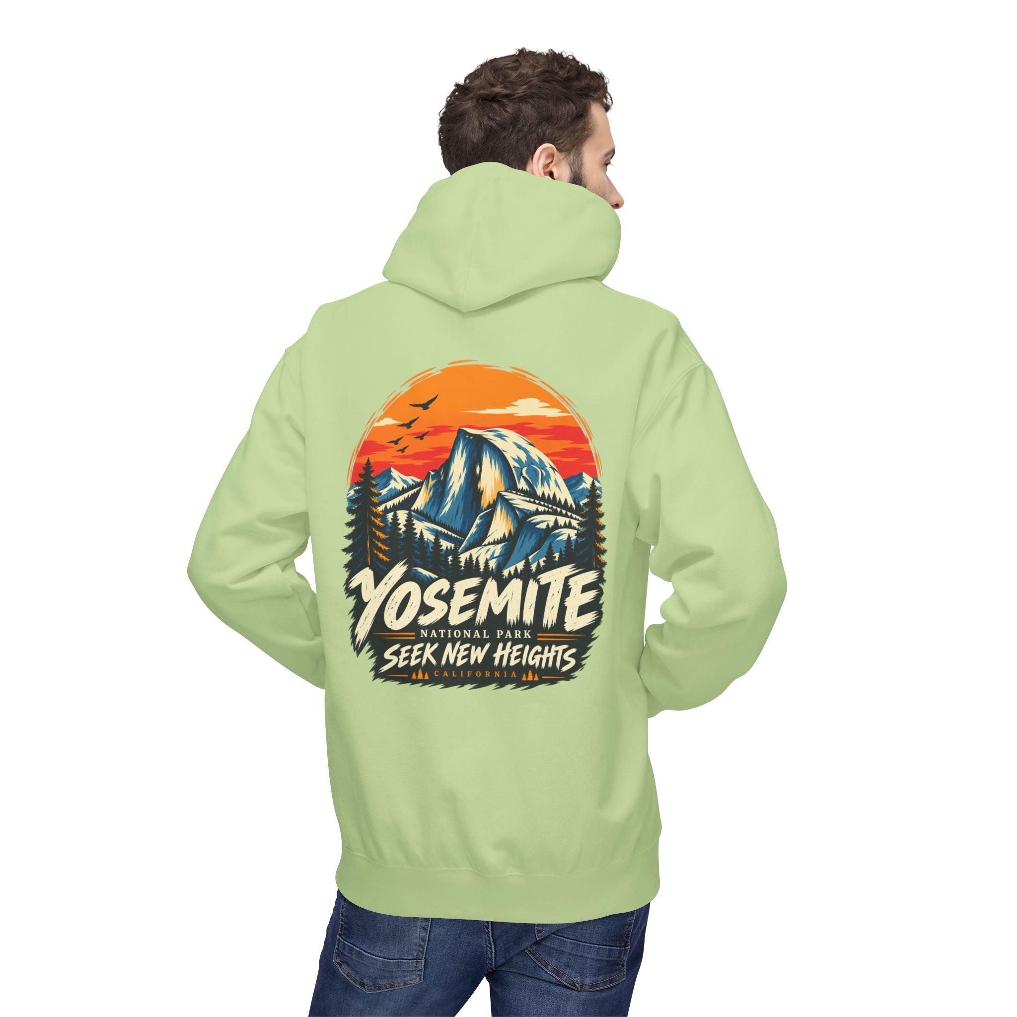 Yosemite National Park Half Dome – Seek New Heights Hoodie