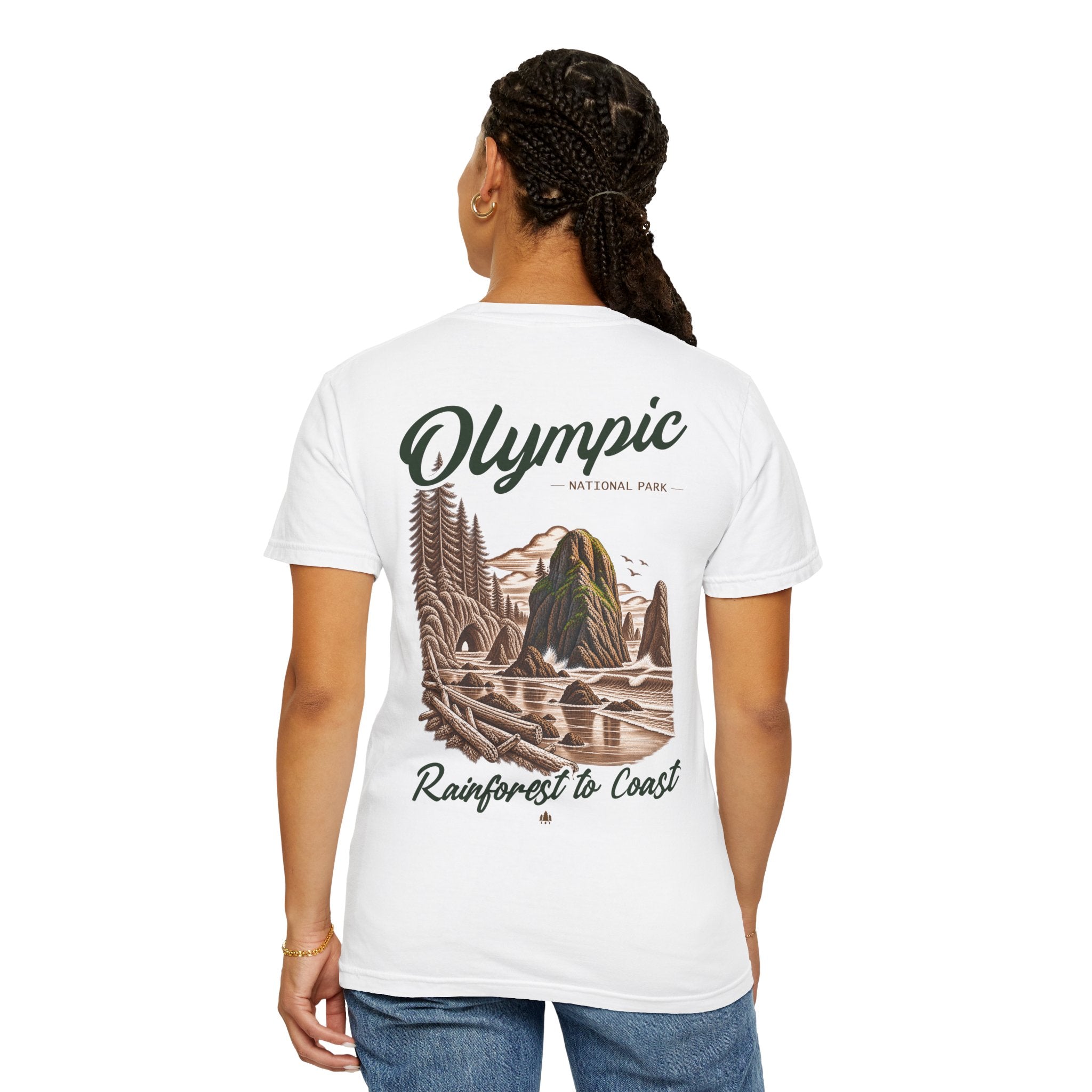 Olympic National Park Sea Stacks Graphic T-Shirt