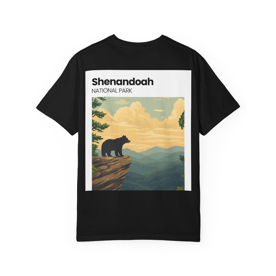 Shenandoah National Park Bear Graphic T-Shirt | Scenic Nature Design