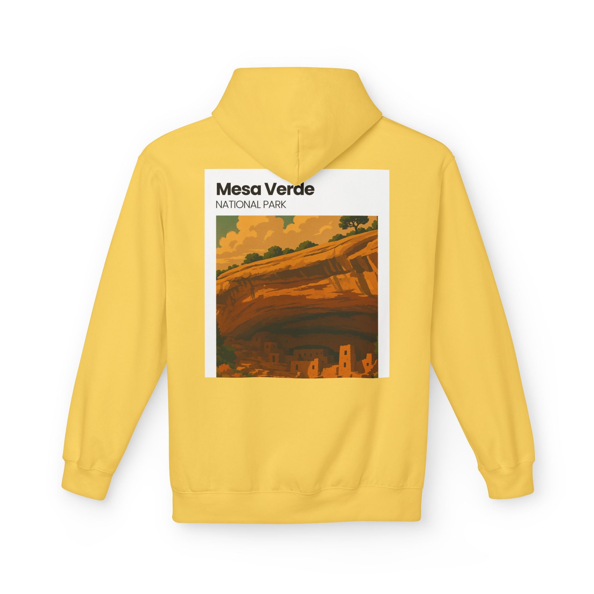 Mesa Verde National Park Hoodie | Cliff Dwelling Landscape Print