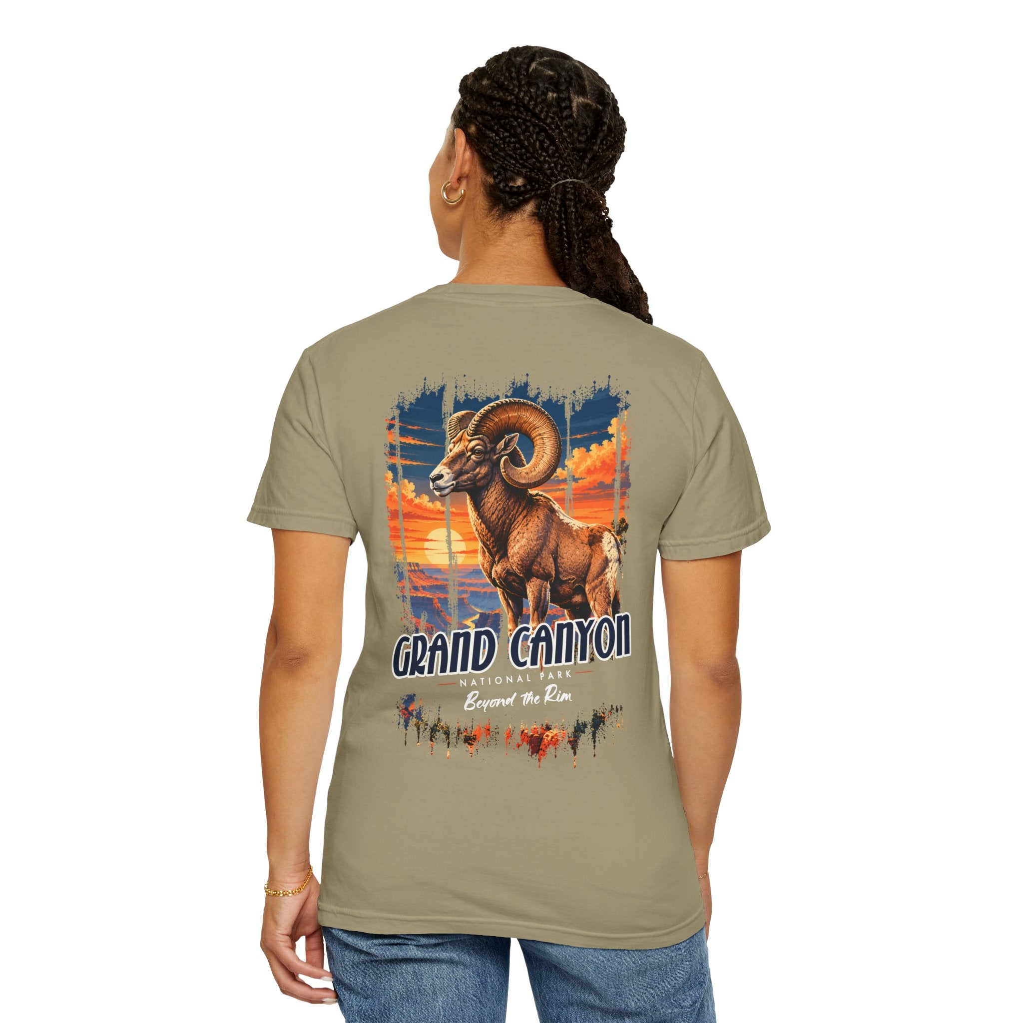Grand Canyon National Park Bighorn Sheep – Beyond the Rim T-Shirt