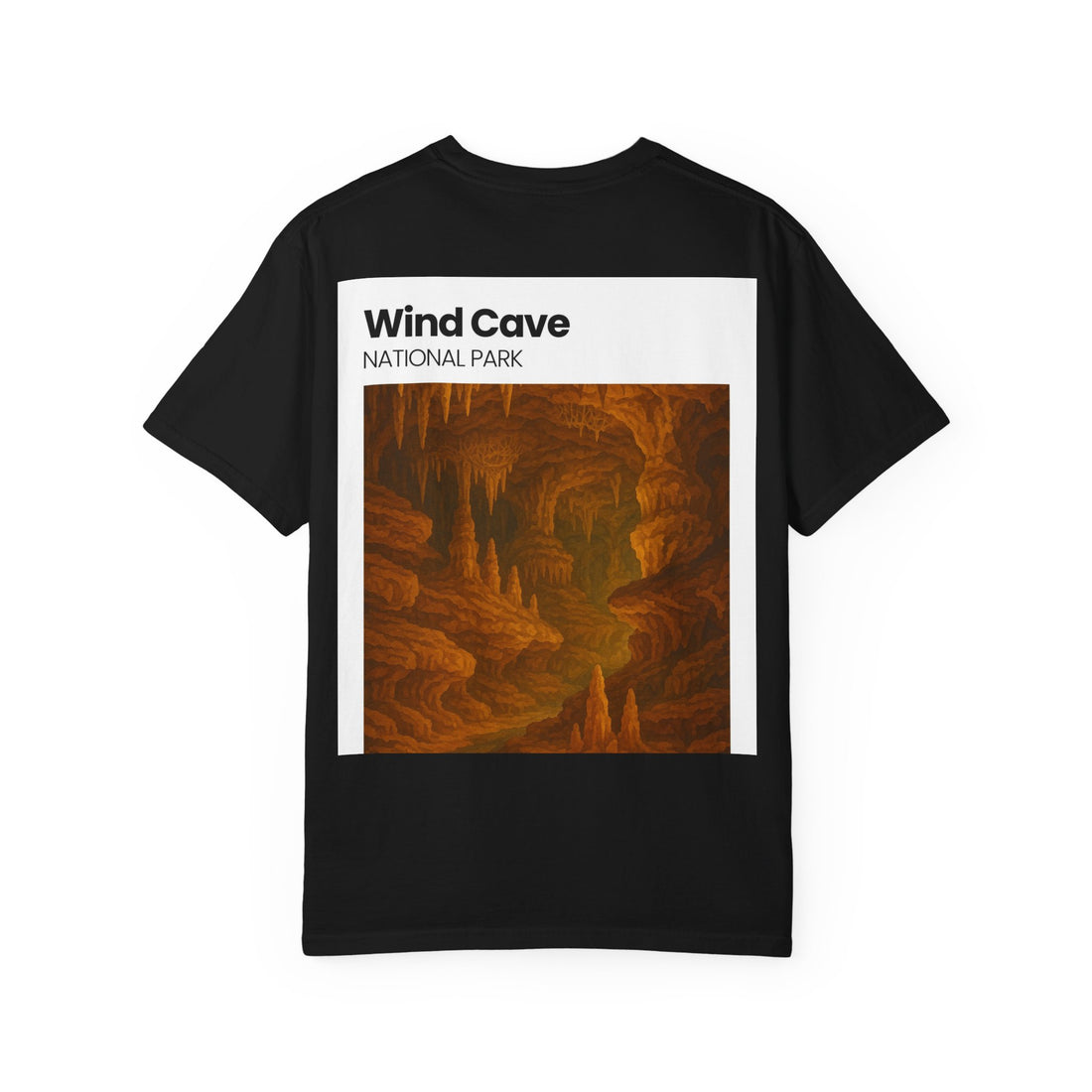 Wind Cave National Park Cave Art T-Shirt | Scenic Nature Tee