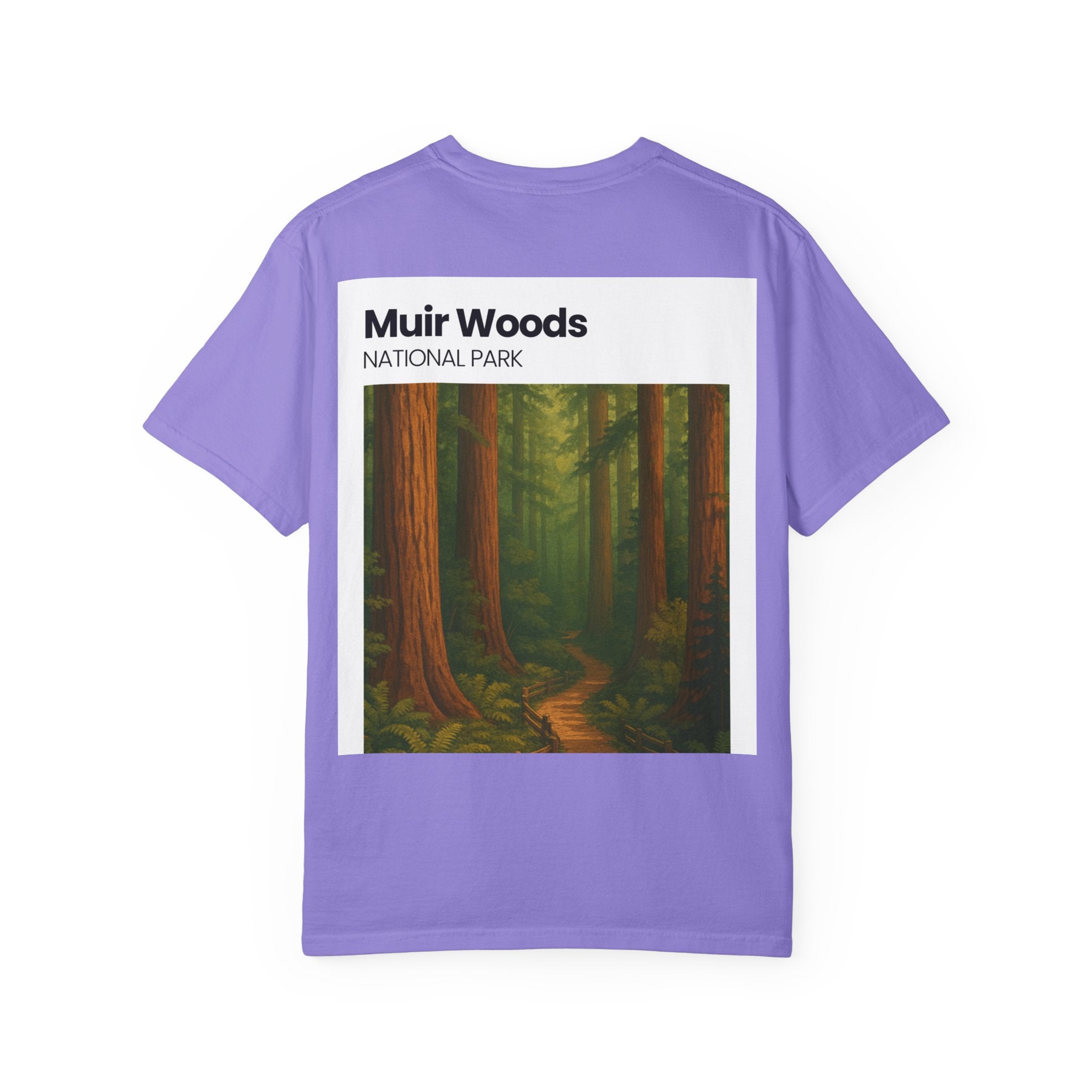 Muir Woods National Park forest trail T-Shirt | Scenic nature tee