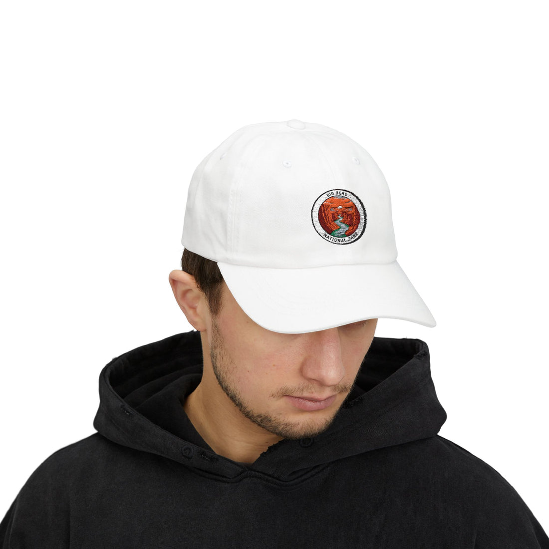 Yellowstone National Park Round Seal Dad Cap | Retro National Park Hat
