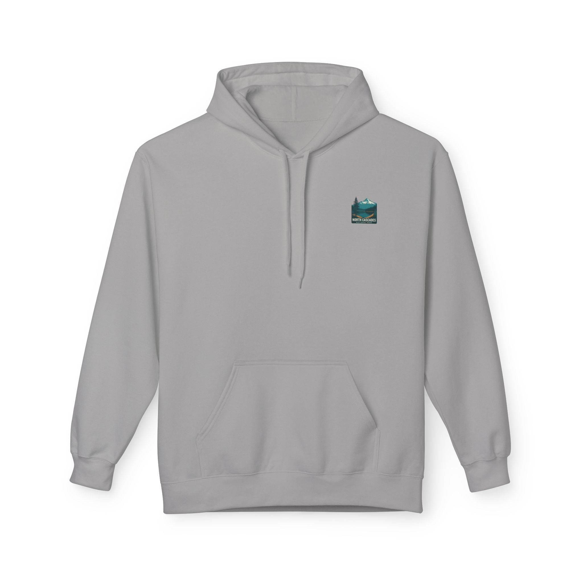 North Cascades National Park mountain art Hoodie | vintage landscape pullover