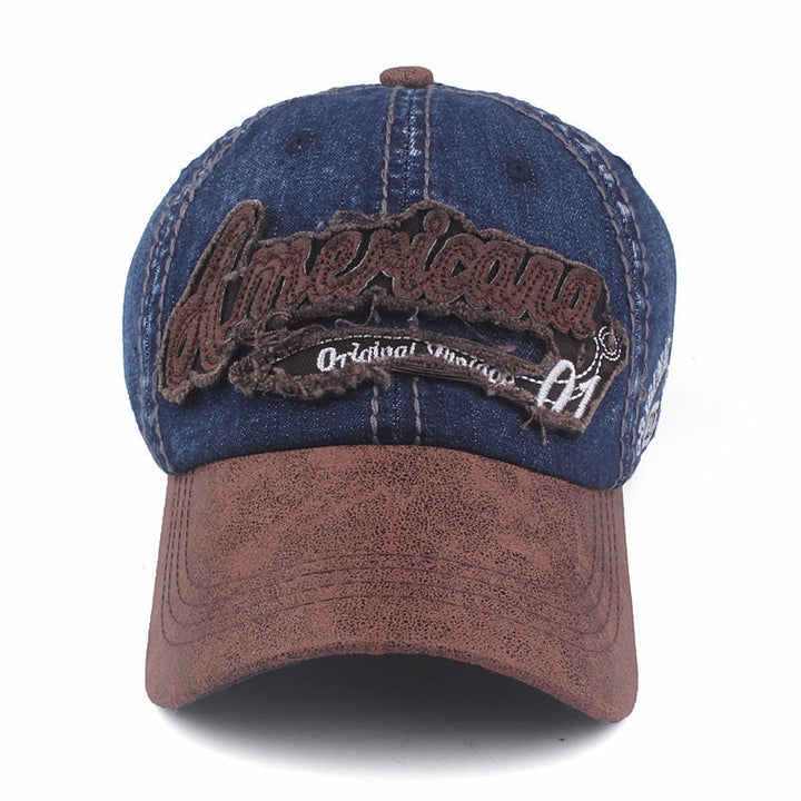 Men's Casual Embroidery Cowboy Baseball Cap