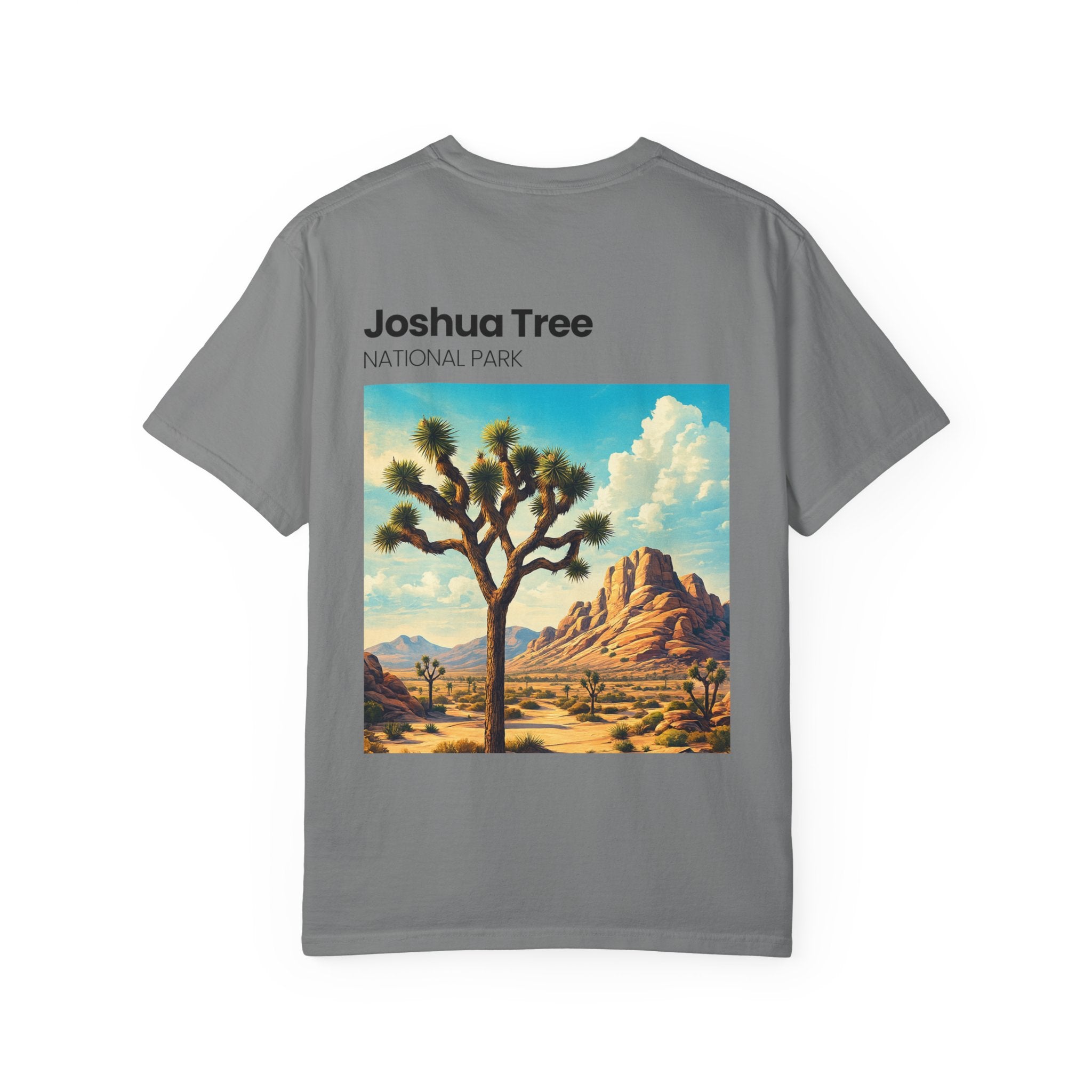 Joshua Tree National Park Vintage Landscape T-Shirt | Desert Scene Tee