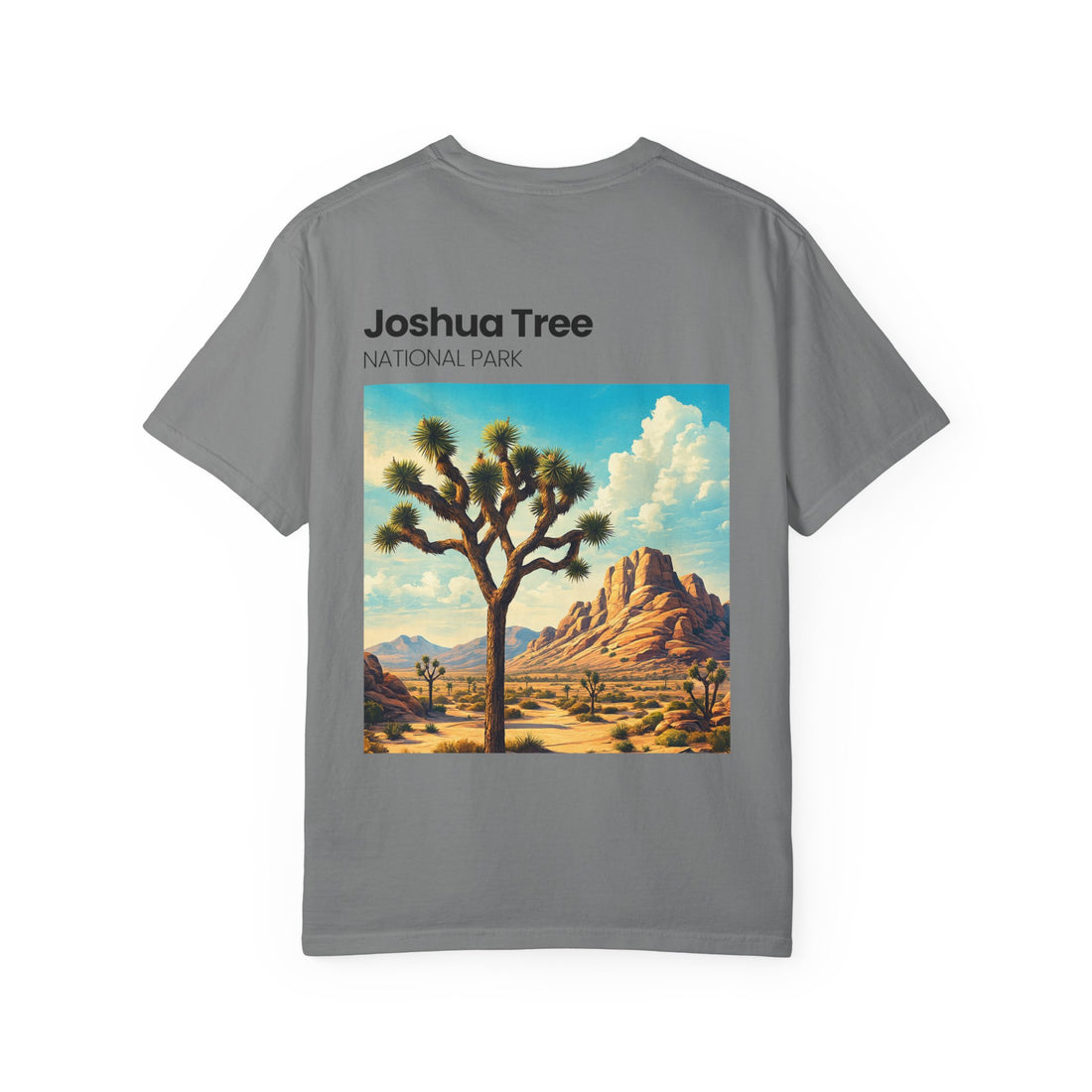 Joshua Tree National Park Vintage Landscape T-Shirt | Desert Scene Tee