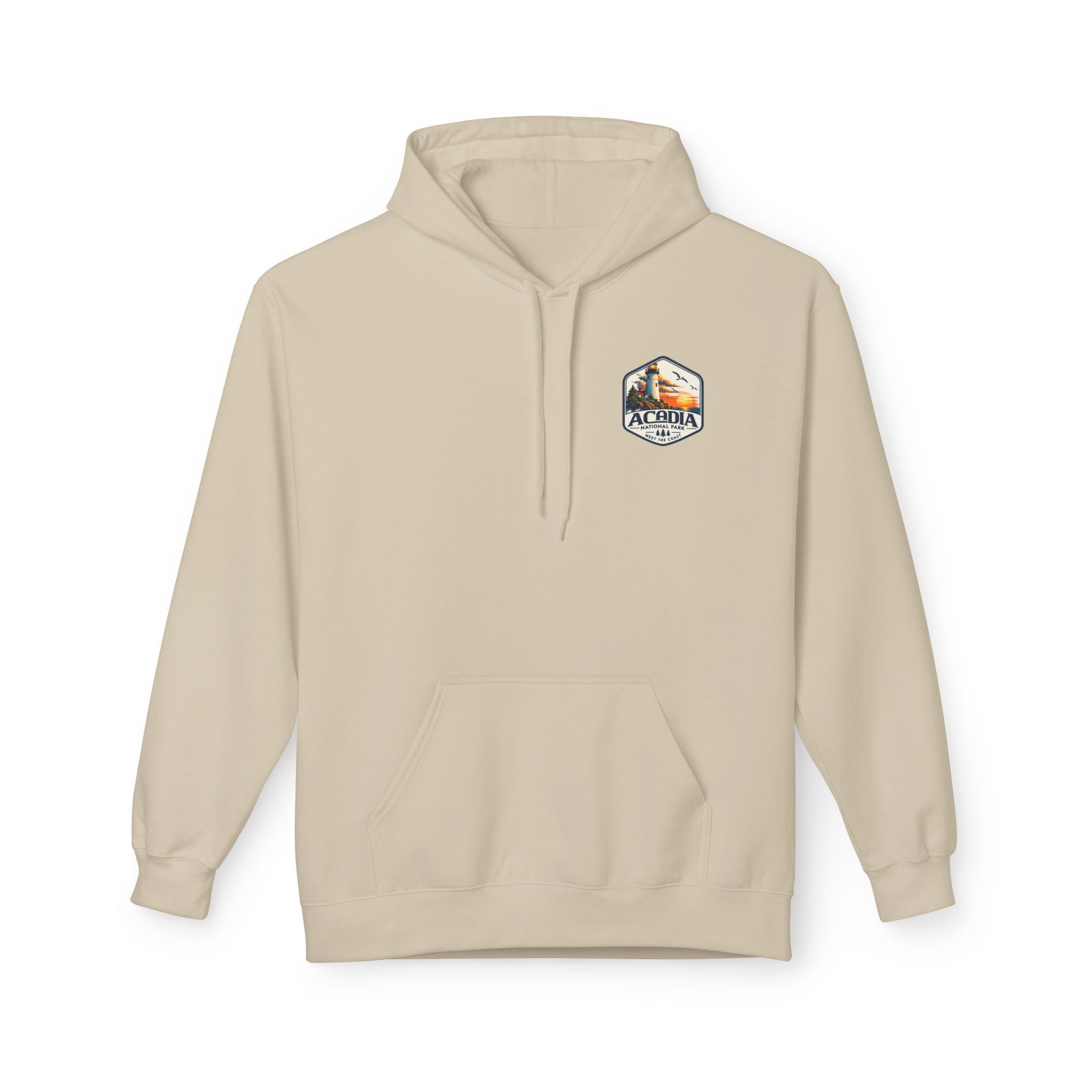 Acadia National Park Lighthouse Graphic Hoodie