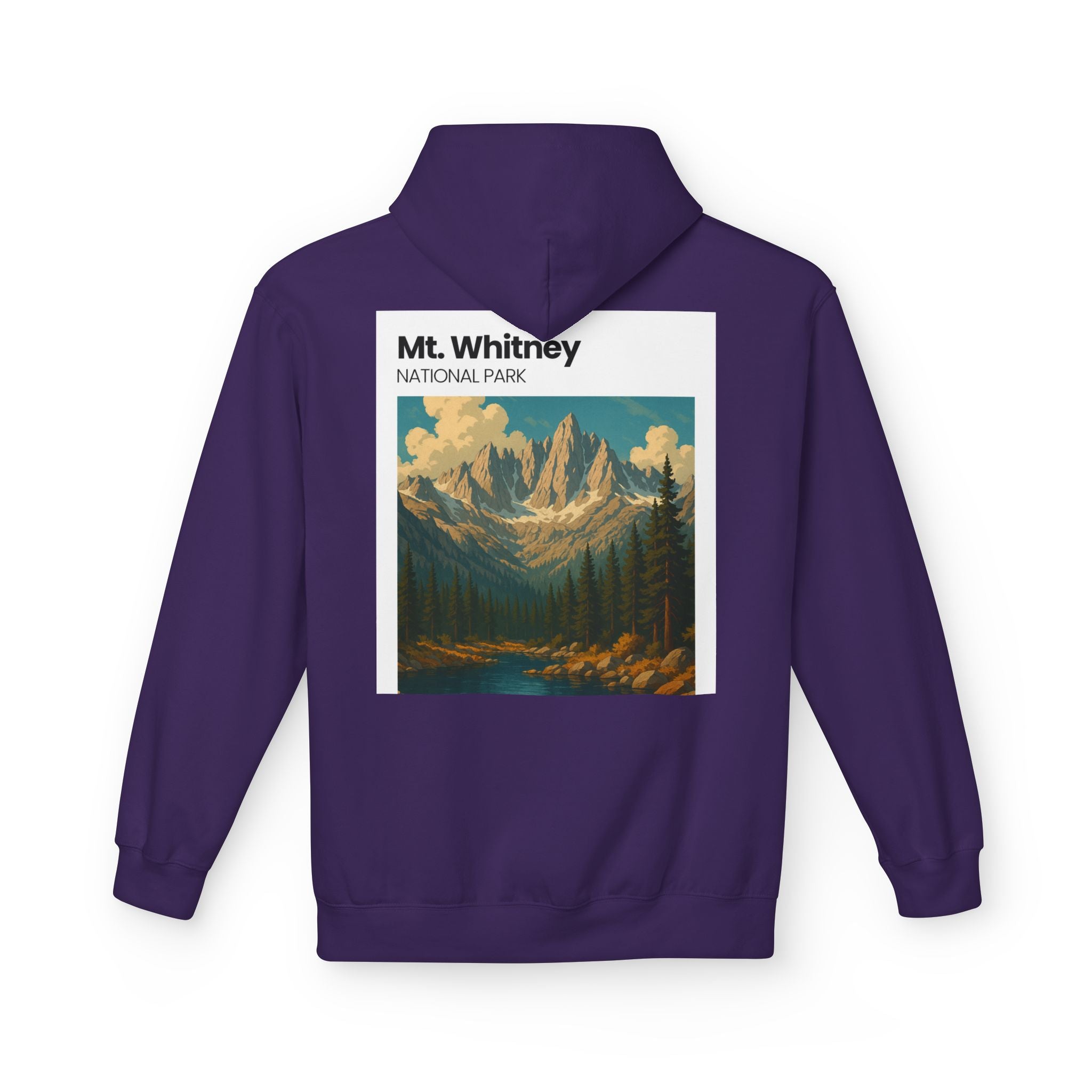 Mt. Whitney National Park hoodie | Mountain landscape sweatshirt