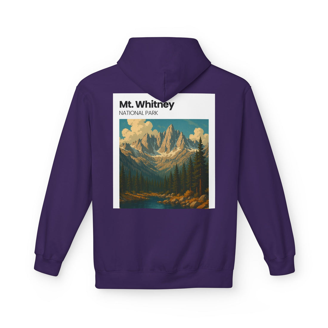 Mt. Whitney National Park hoodie | Mountain landscape sweatshirt