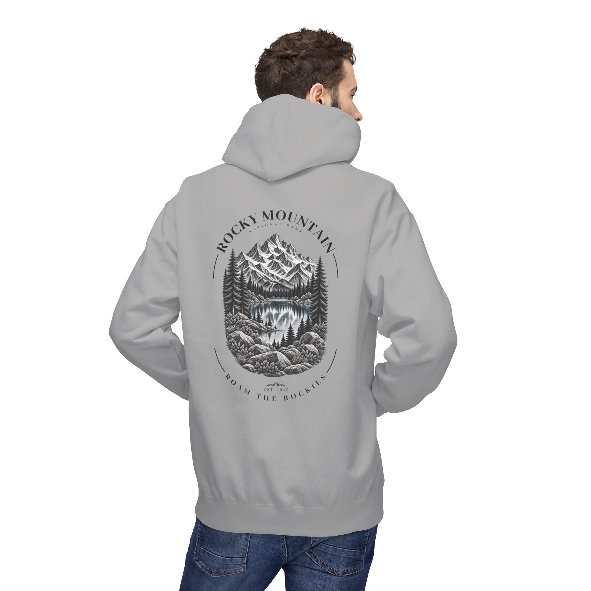 Rocky Mountain National Park Alpine Lake Graphic Hoodie
