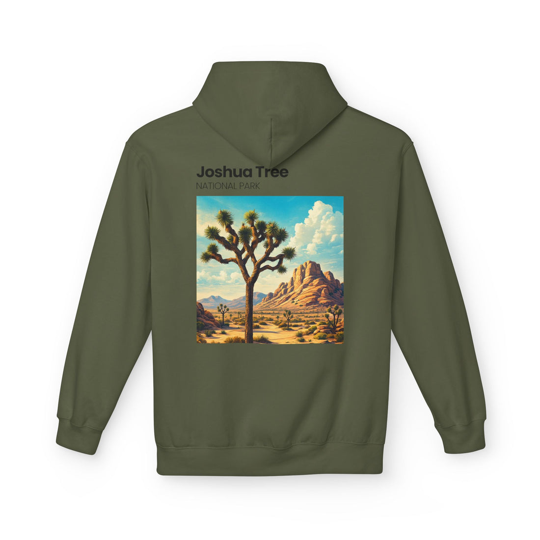 Joshua Tree National Park Hoodie | Vintage Desert Landscape