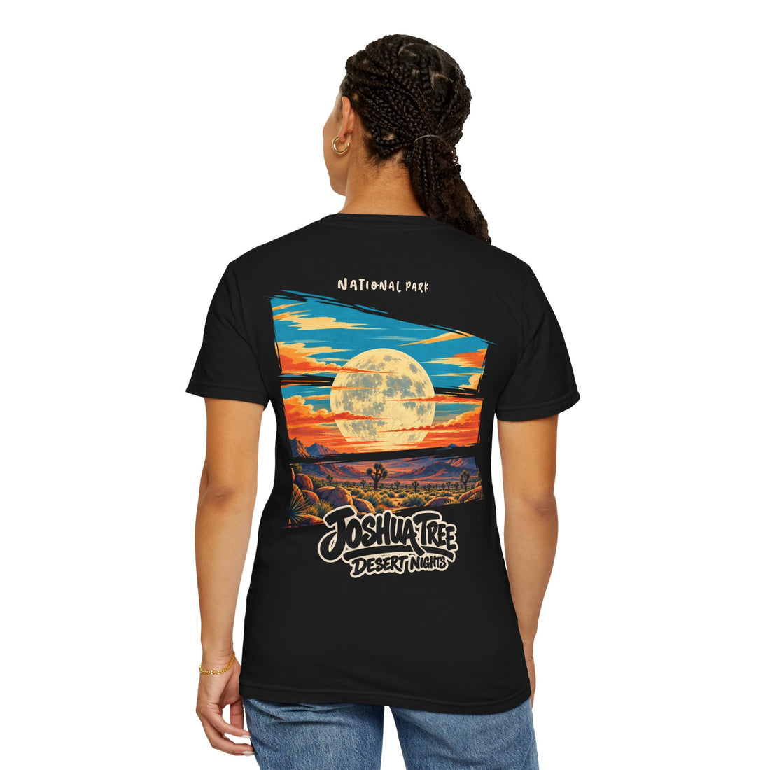Joshua Tree National Park – Moon Graphic T-Shirt