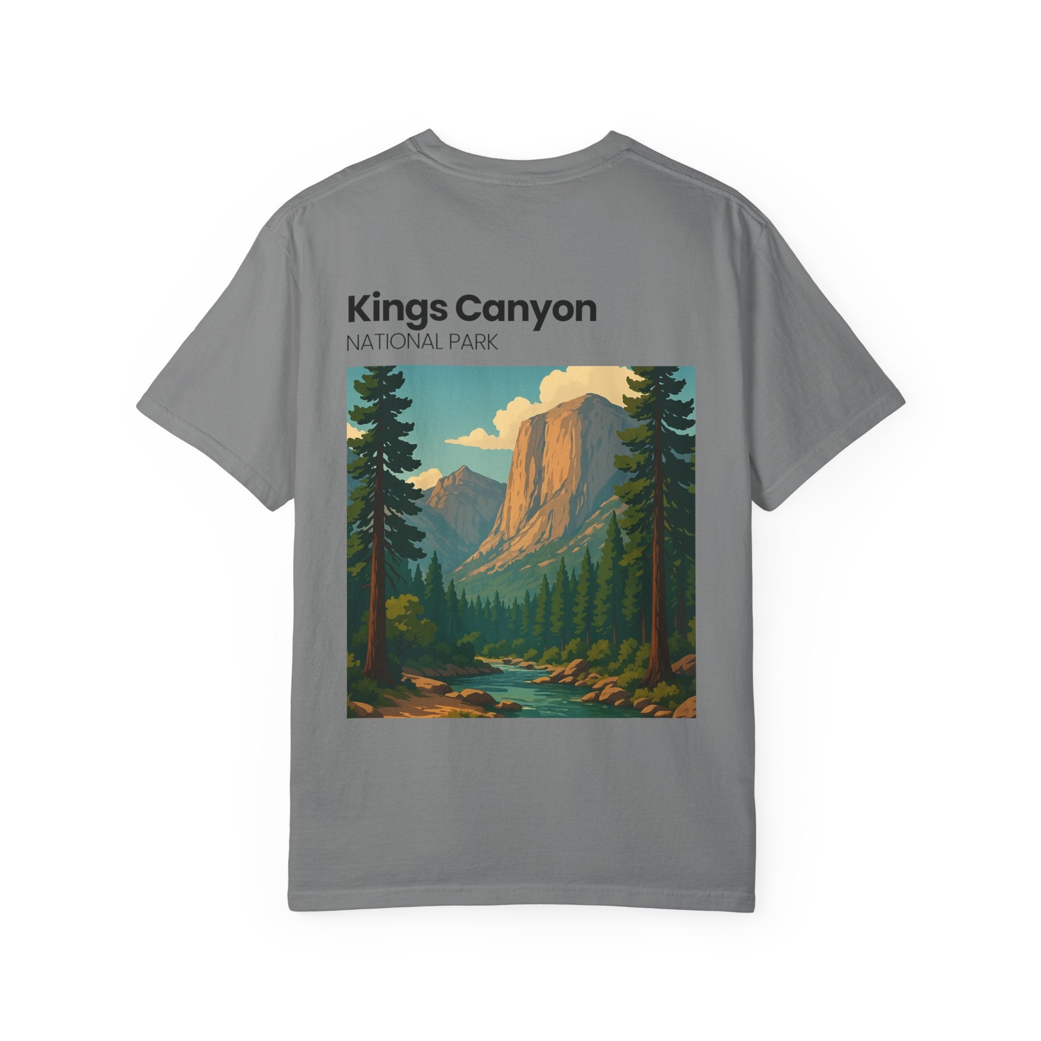 Kings Canyon National Park landscape T-Shirt | vintage park poster tee