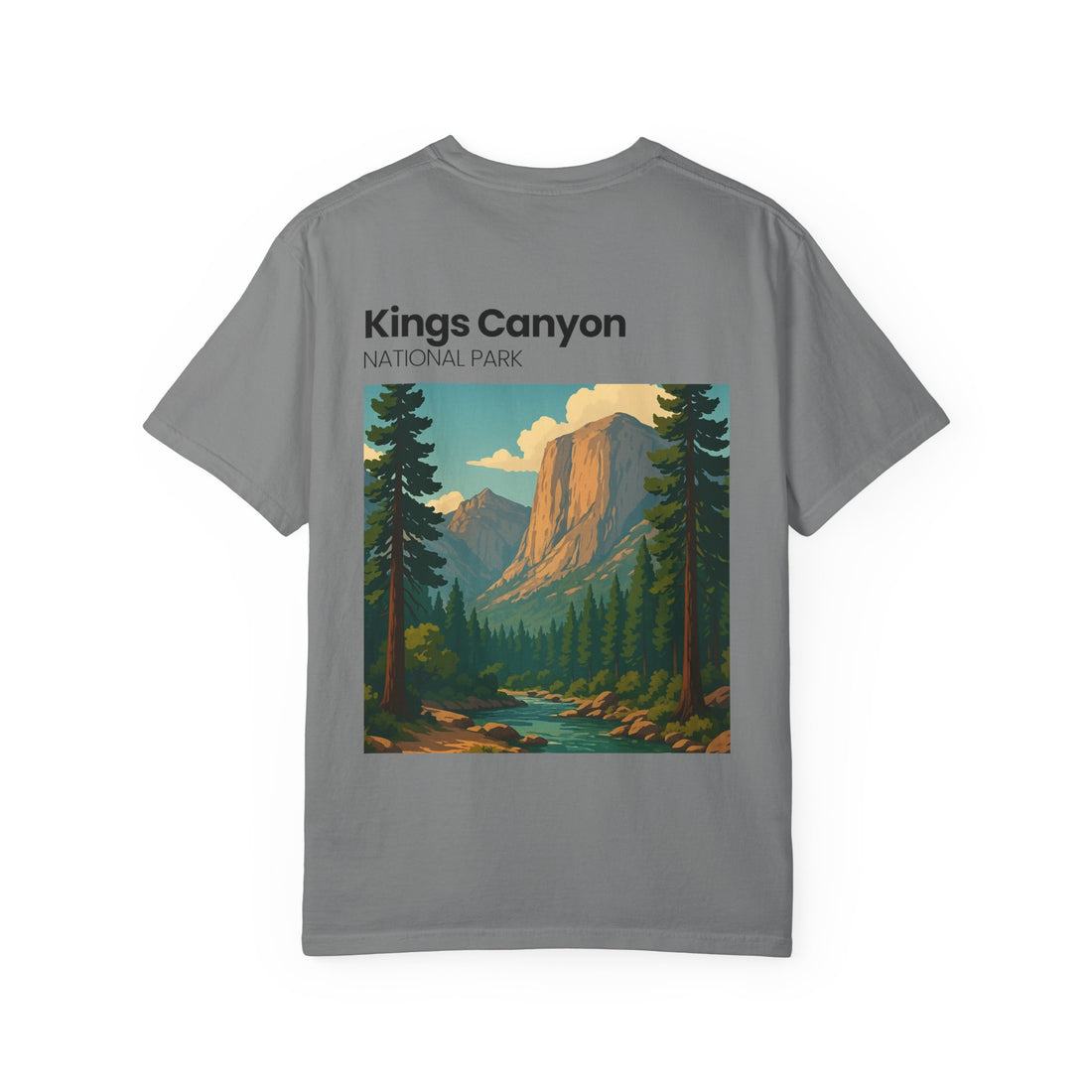 Kings Canyon National Park landscape T-Shirt | vintage park poster tee