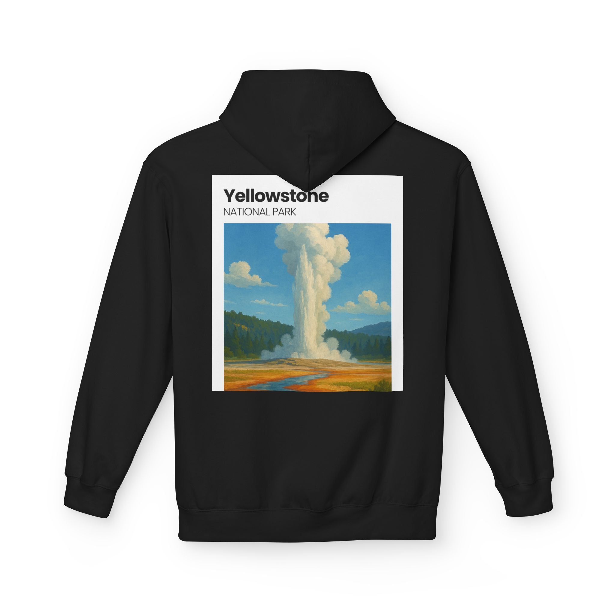 Yellowstone Geyser Hoodie | National Park Travel Pullover